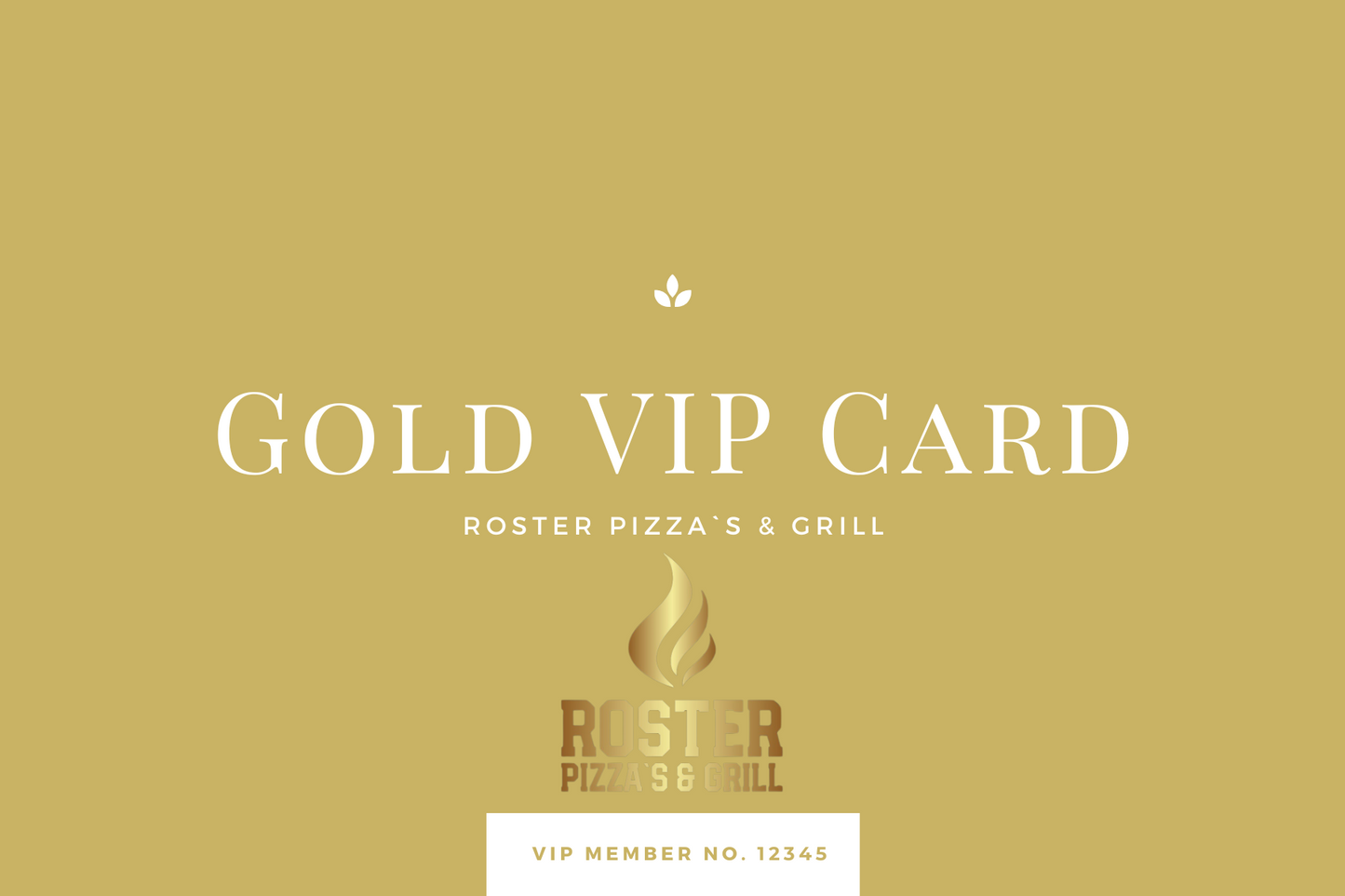 GOLD VIP CARD