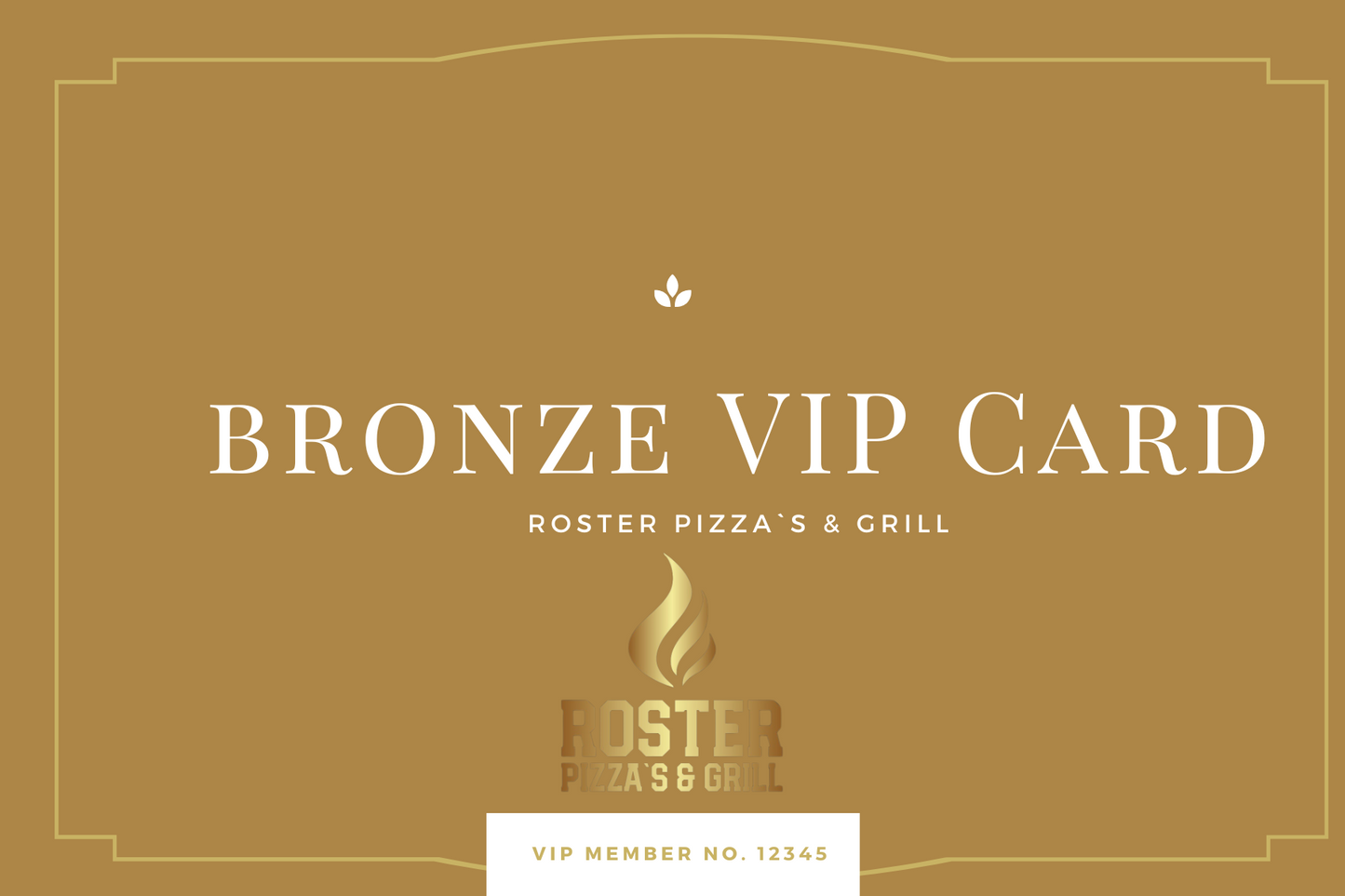 BRONZE VIP CARD